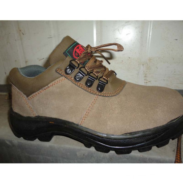 Estilo de moda trabalhando profissional PU / Leather Outsole Safety Labour Shoes